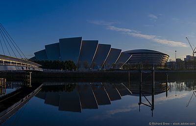 Britische Architektur durch die Jahrhunderte: SEC Armadillo und SSE Hydro in Glasgow