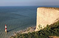 THE BRITISH SHOP unterwegs in East Sussex: Leuchtturm am Beachy Head