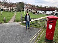 THE BRITISH SHOP unterwegs in East Sussex: Zentrum von East Dean