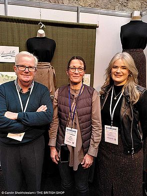 Brendella-Inhaber Marcus Fogarty und seine Tochter Miona