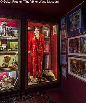 Die „Dandy Corner“ im Viktor Wynd Museum