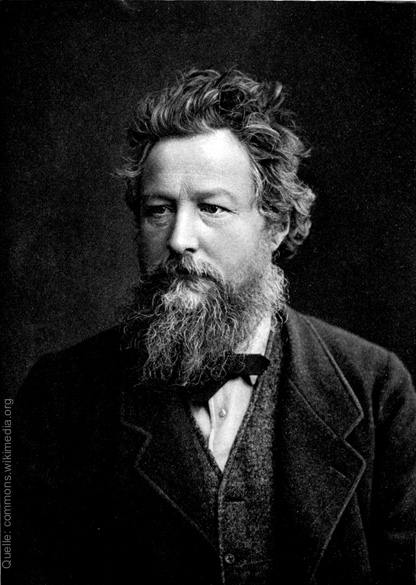 Alles Handarbeit: der Künstler William Morris