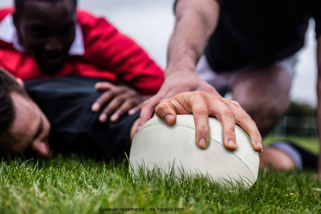 Die Stadt Rugby feiert den Rugby World Cup 2019