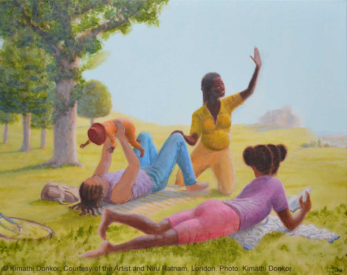 Gemälde "On Episode Seven" von Kimathi Donkor