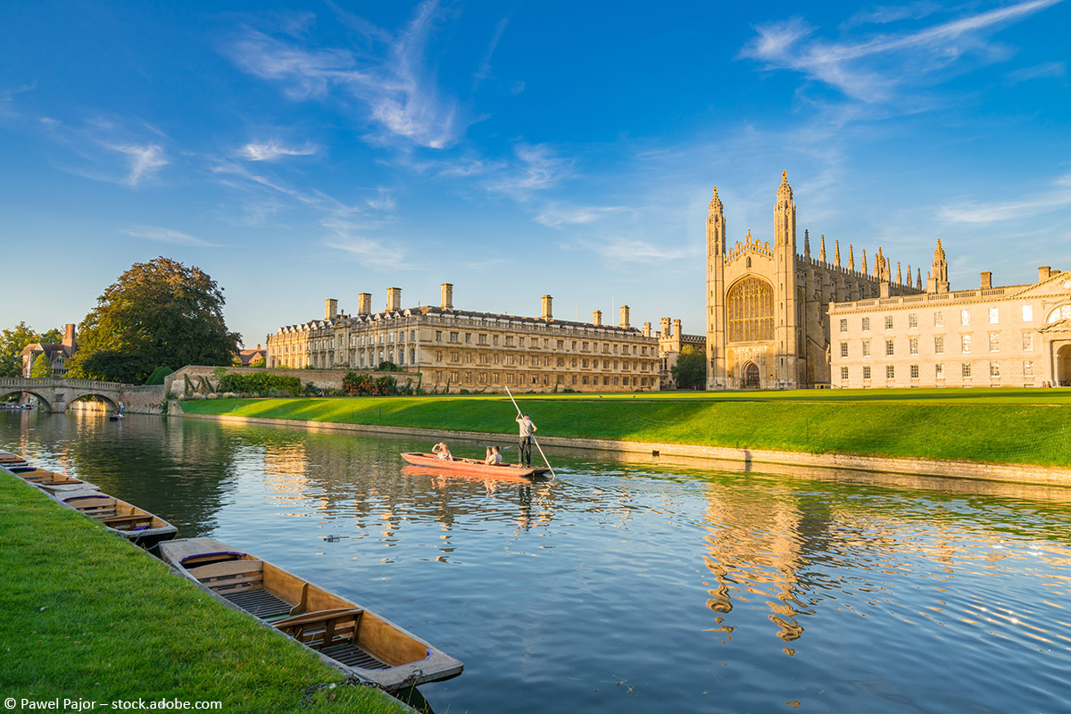 Cambridge – wo Tradition auf Moderne trifft Cambridge – wo Tradition auf Moderne trifft