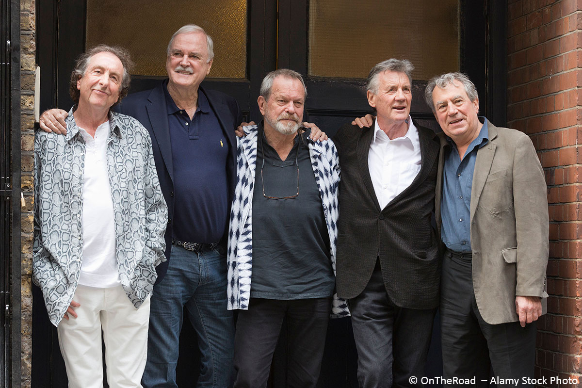 Monty Python: Die Meister des absurden Humors 5 Mitglieder von Monty Python im Jahr 2014