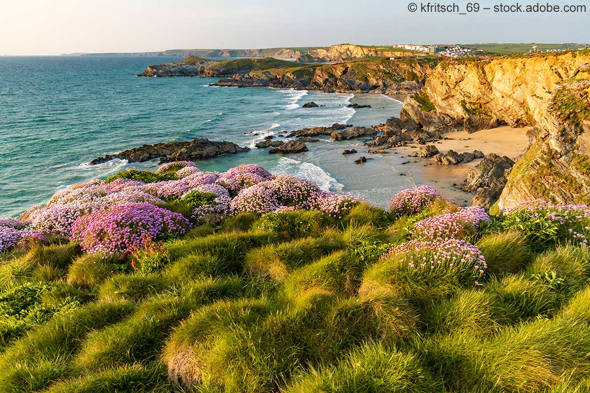 Küstenlandschaft in Cornwall
